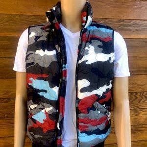 Moncler Gamme Bleu Gilet Puffer Vest